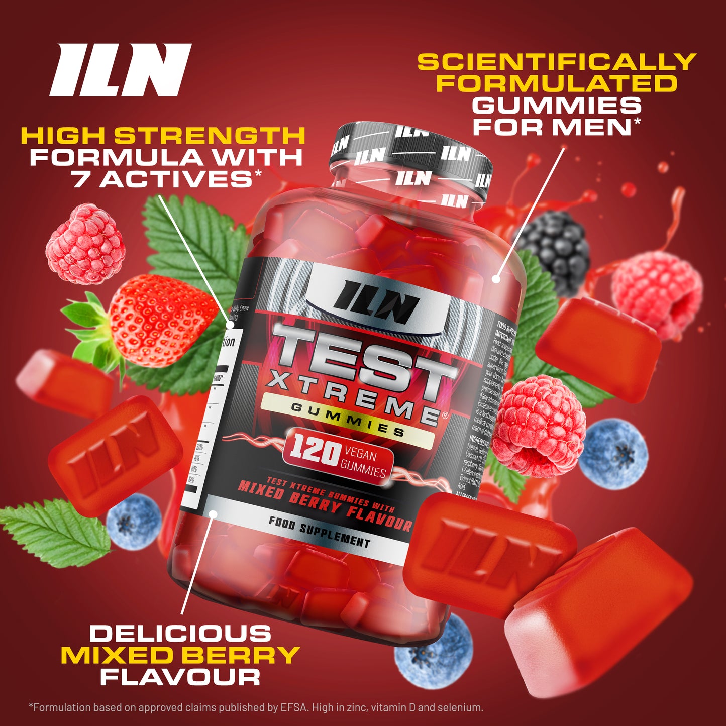 Test Xtreme Gummies (120 Gummies)