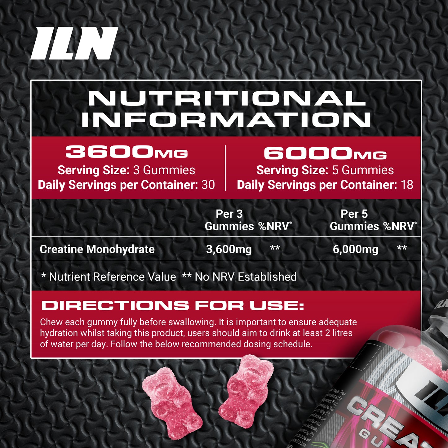 Creatine Gummies (90 Gummies)