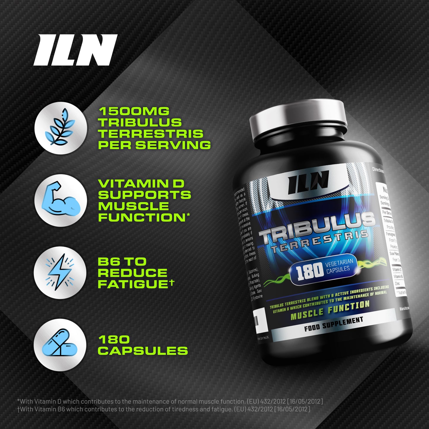 Tribulus Terrestris (180 Capsules)