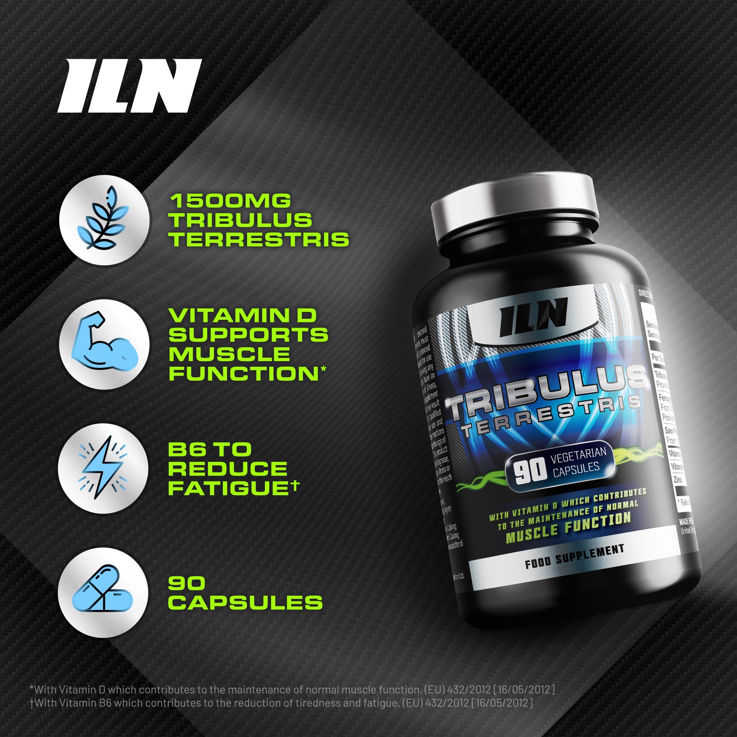 Tribulus Terrestris (90 Capsules)