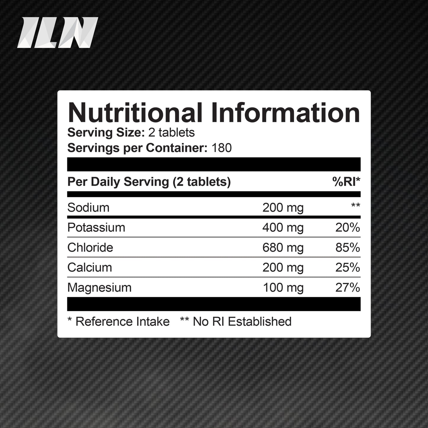 Electrolytes (360 Tablets)