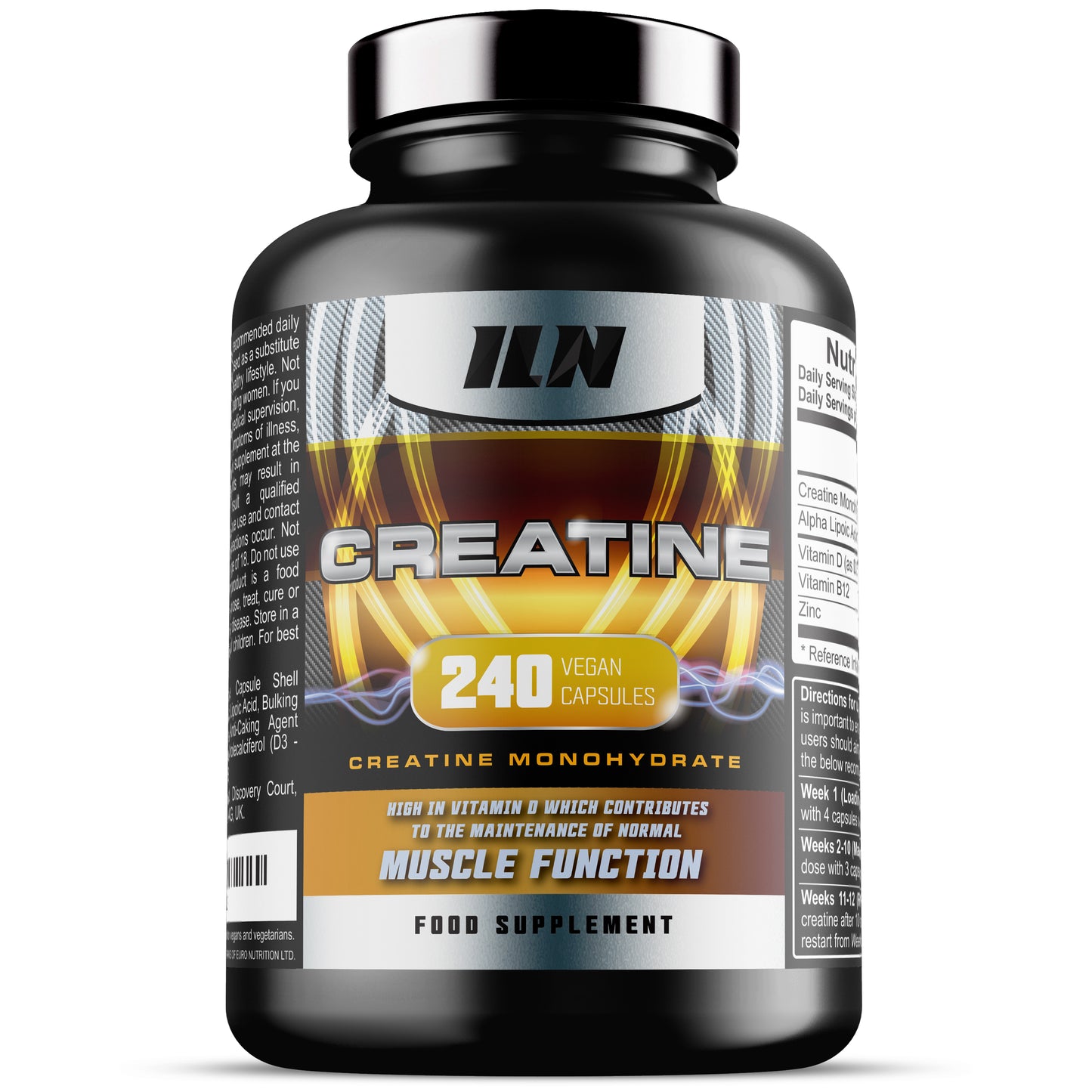 Creatine (240 Capsules)