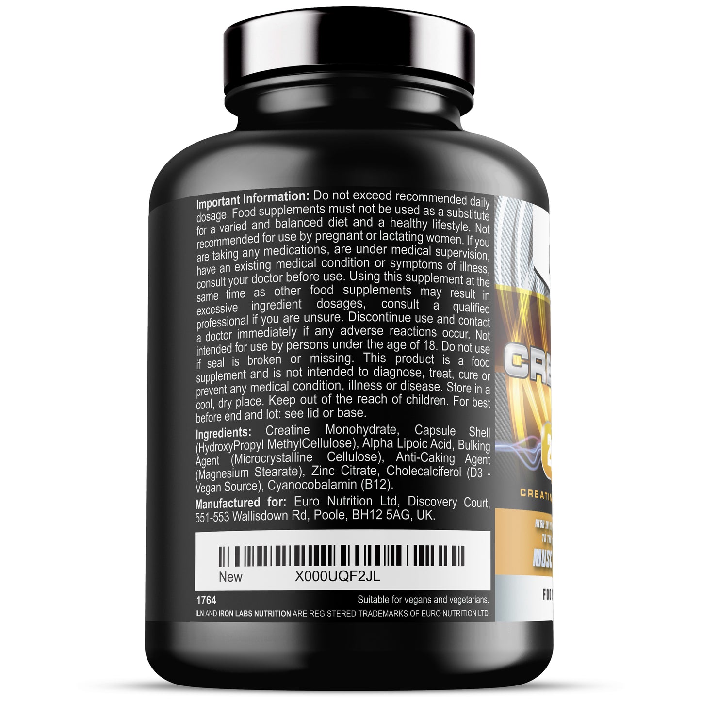 Creatine (240 Capsules)