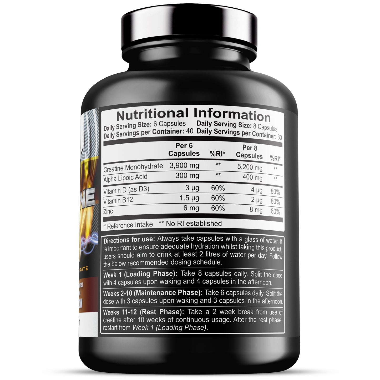 Creatine (240 Capsules)