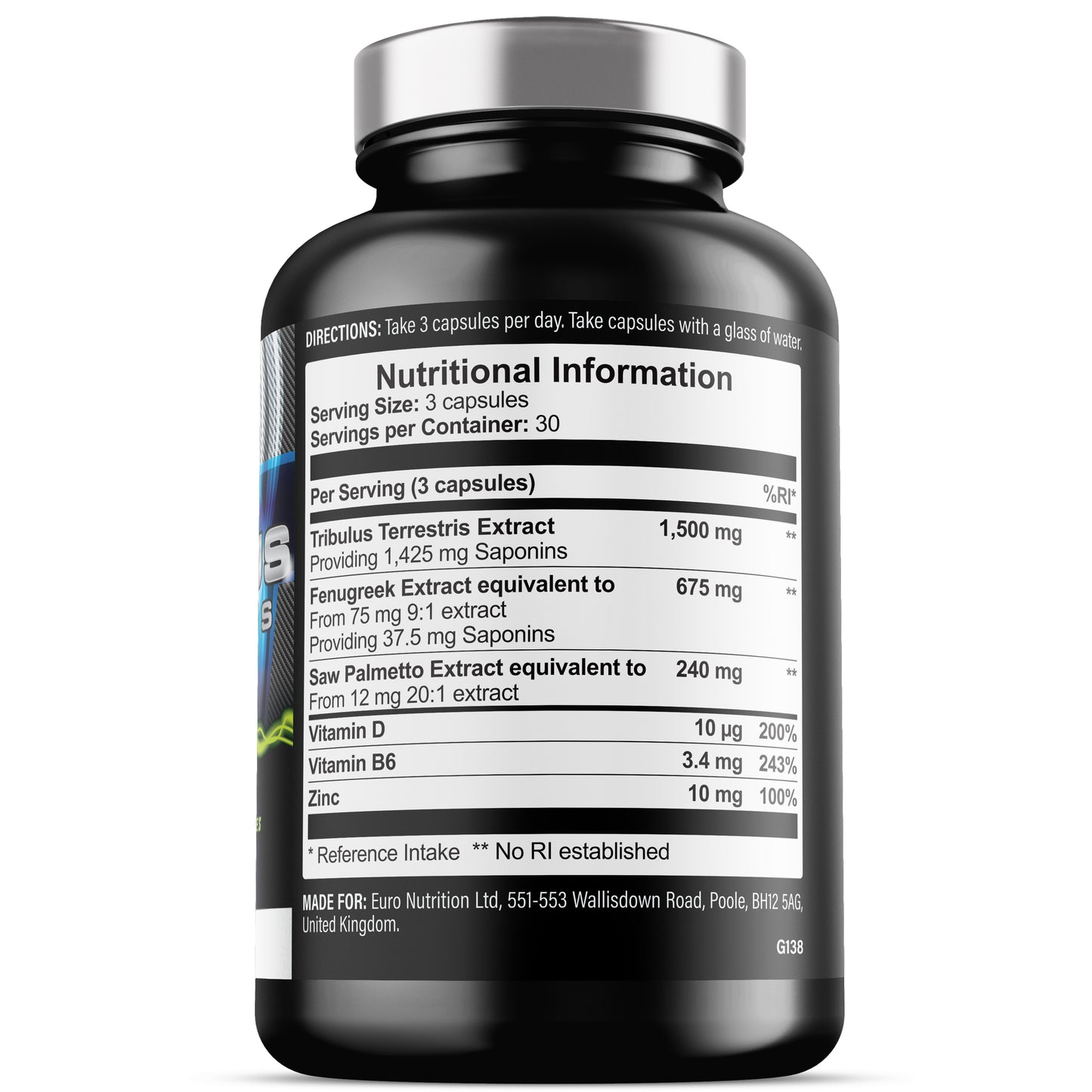 Tribulus Terrestris (90 Capsules)