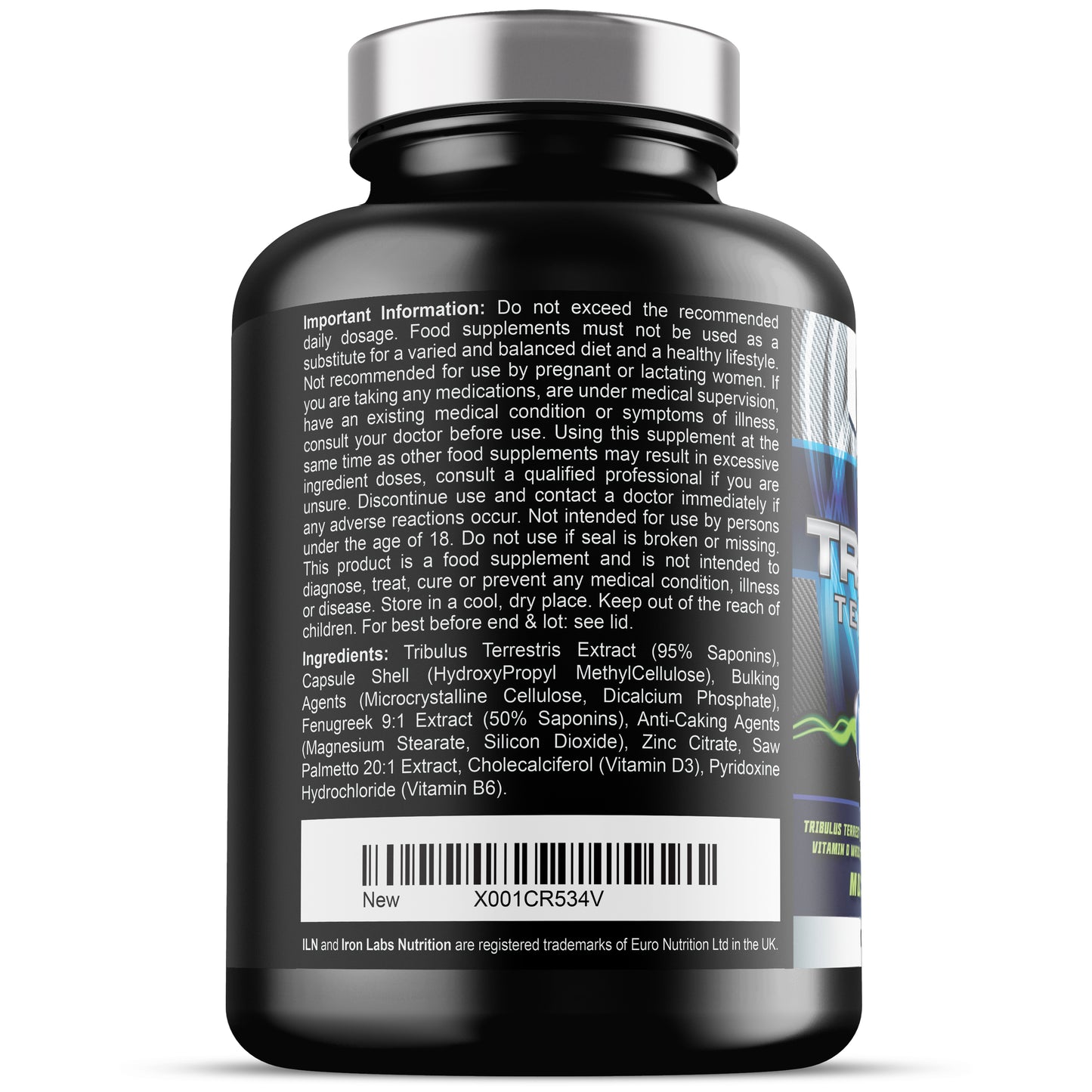 Tribulus Terrestris (180 Capsules)