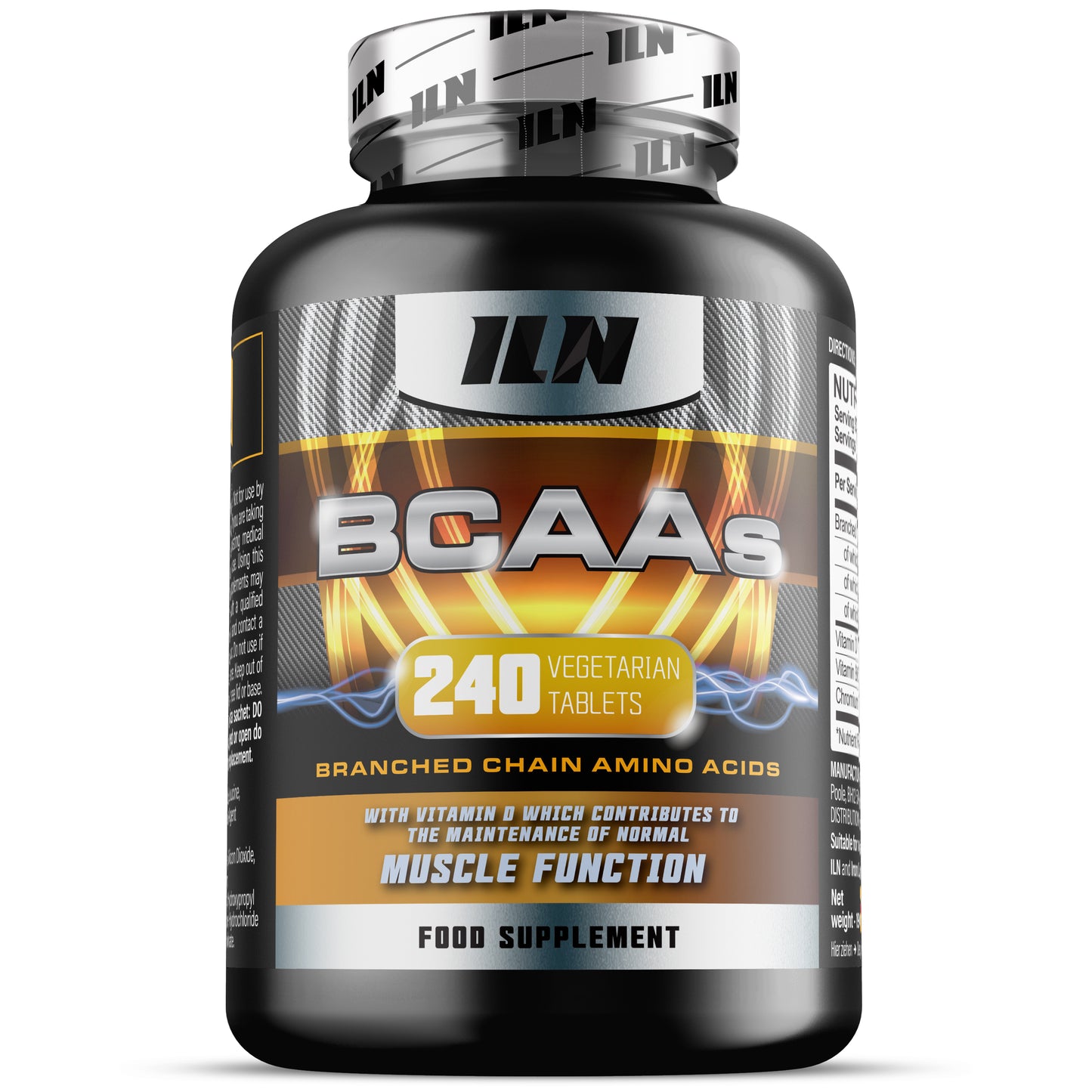BCAA Amino Acid Supplement  - 240 Tablets