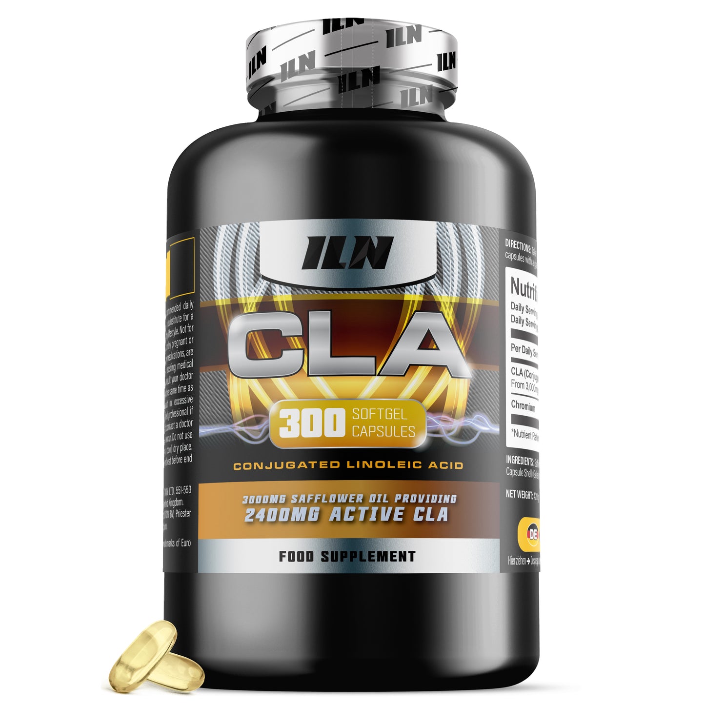 CLA Supplement High Strength - 300 Softgel Capsules