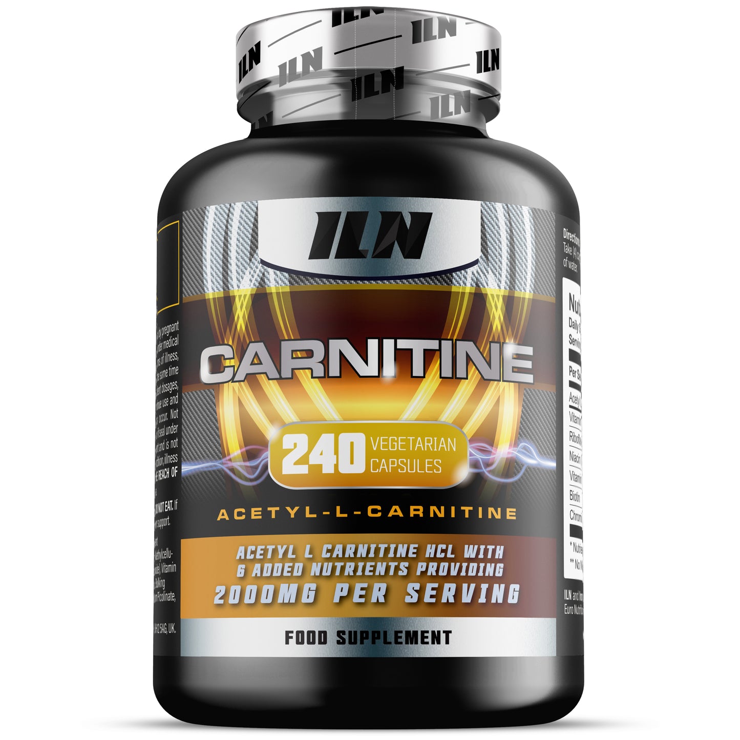 Carnitine (Acetyl-L-Carnitine) - 240 Capsules