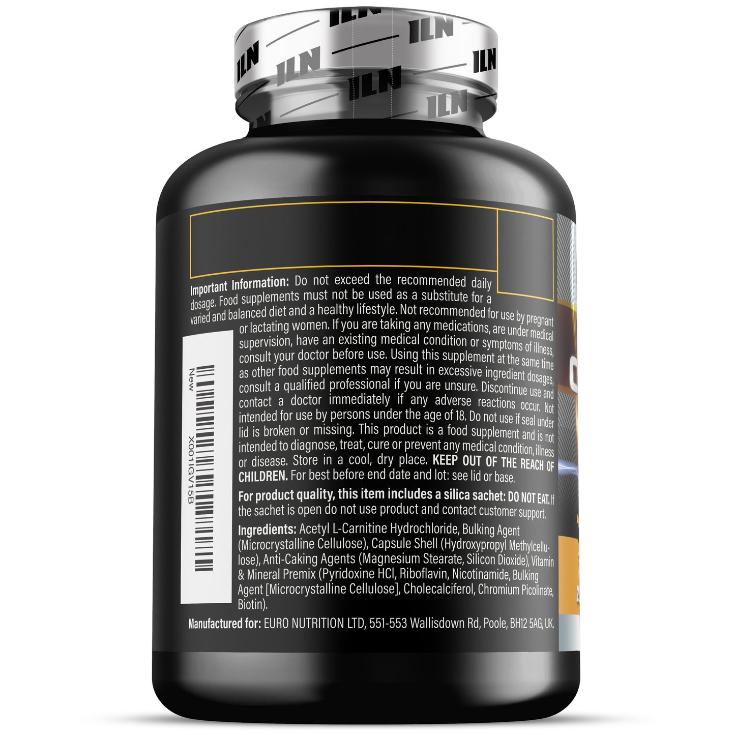 Carnitine (Acetyl-L-Carnitine) - 240 Capsules