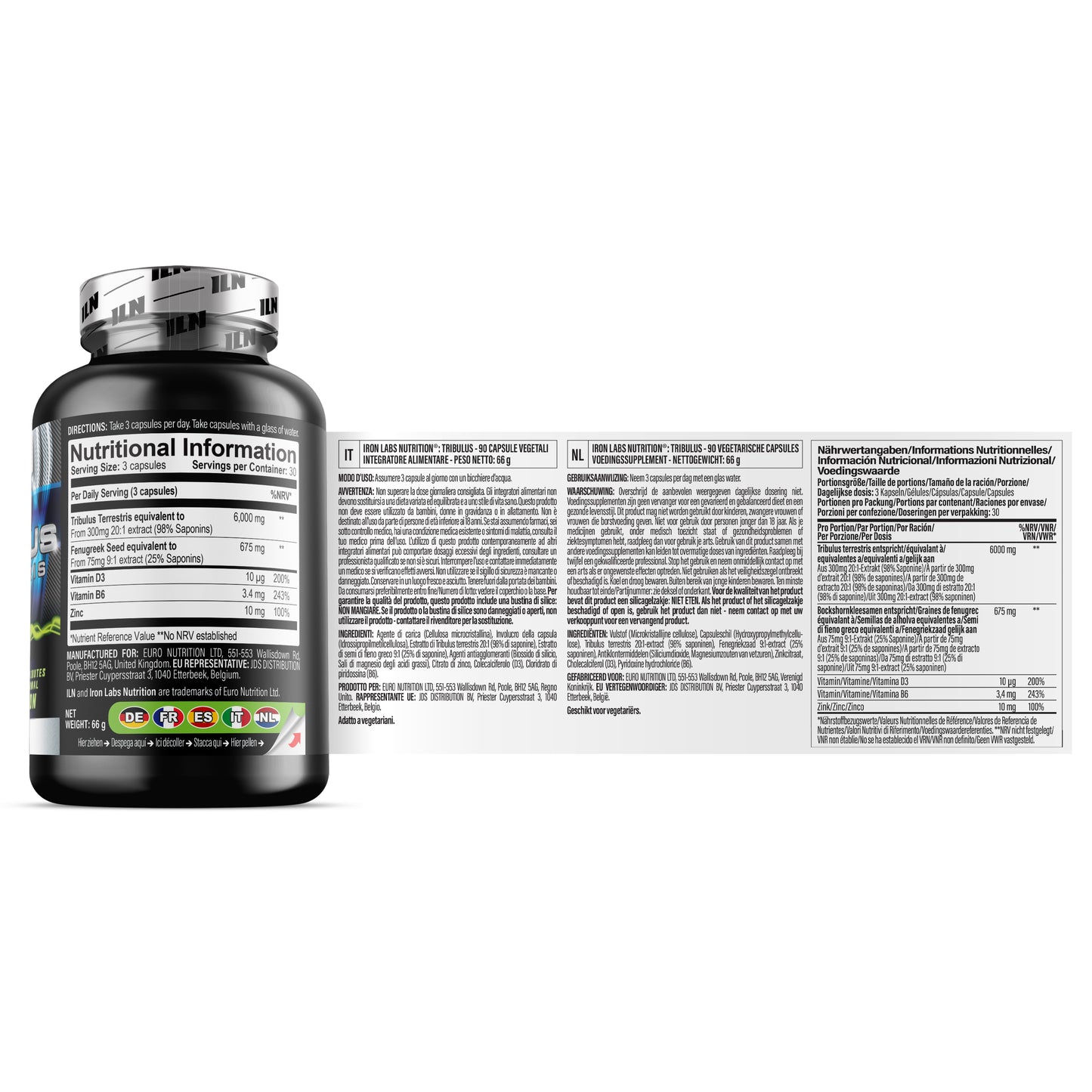Tribulus Terrestris (90 Capsules)