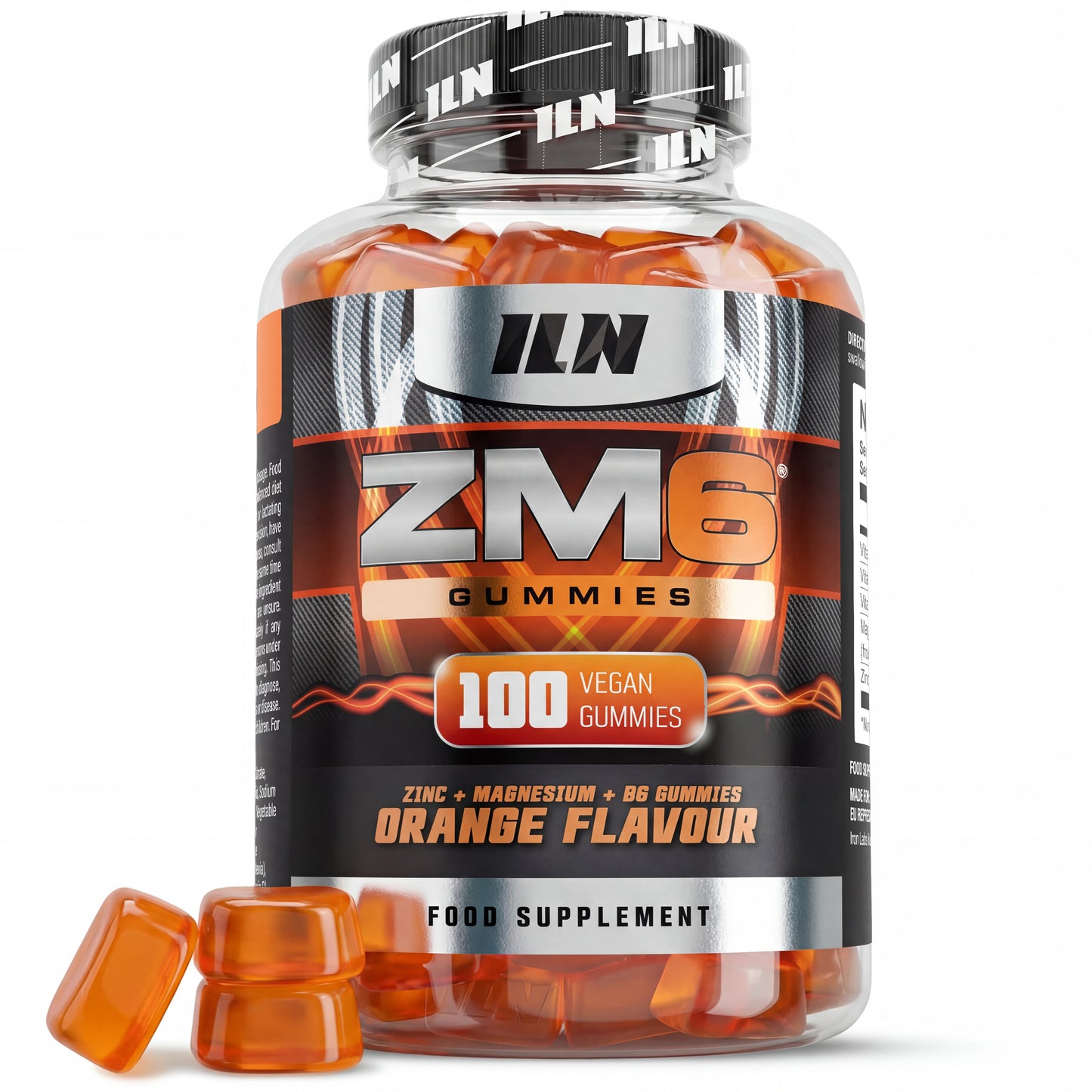 ZM6 - High Strength Zinc and Magnesium - 100 Vegan Gummies