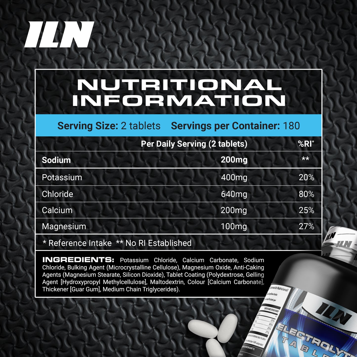 Electrolyte Hydration Tablets – 360 Count - Zero Sugar