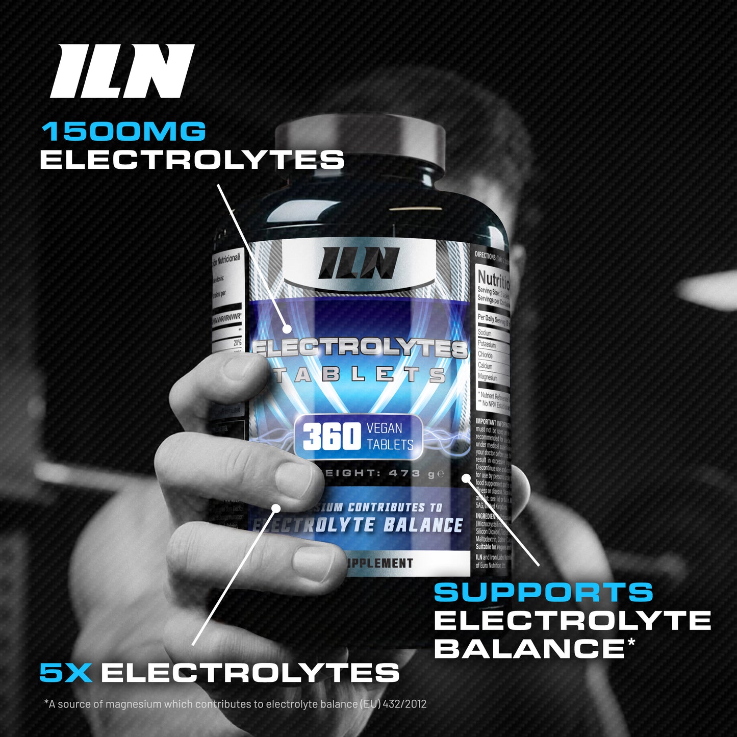 Electrolyte Hydration Tablets – 360 Count - Zero Sugar