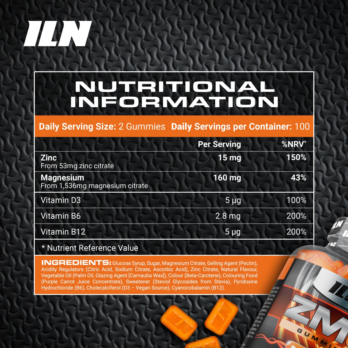 ZM6 - High Strength Zinc and Magnesium - 200 Vegan Gummies