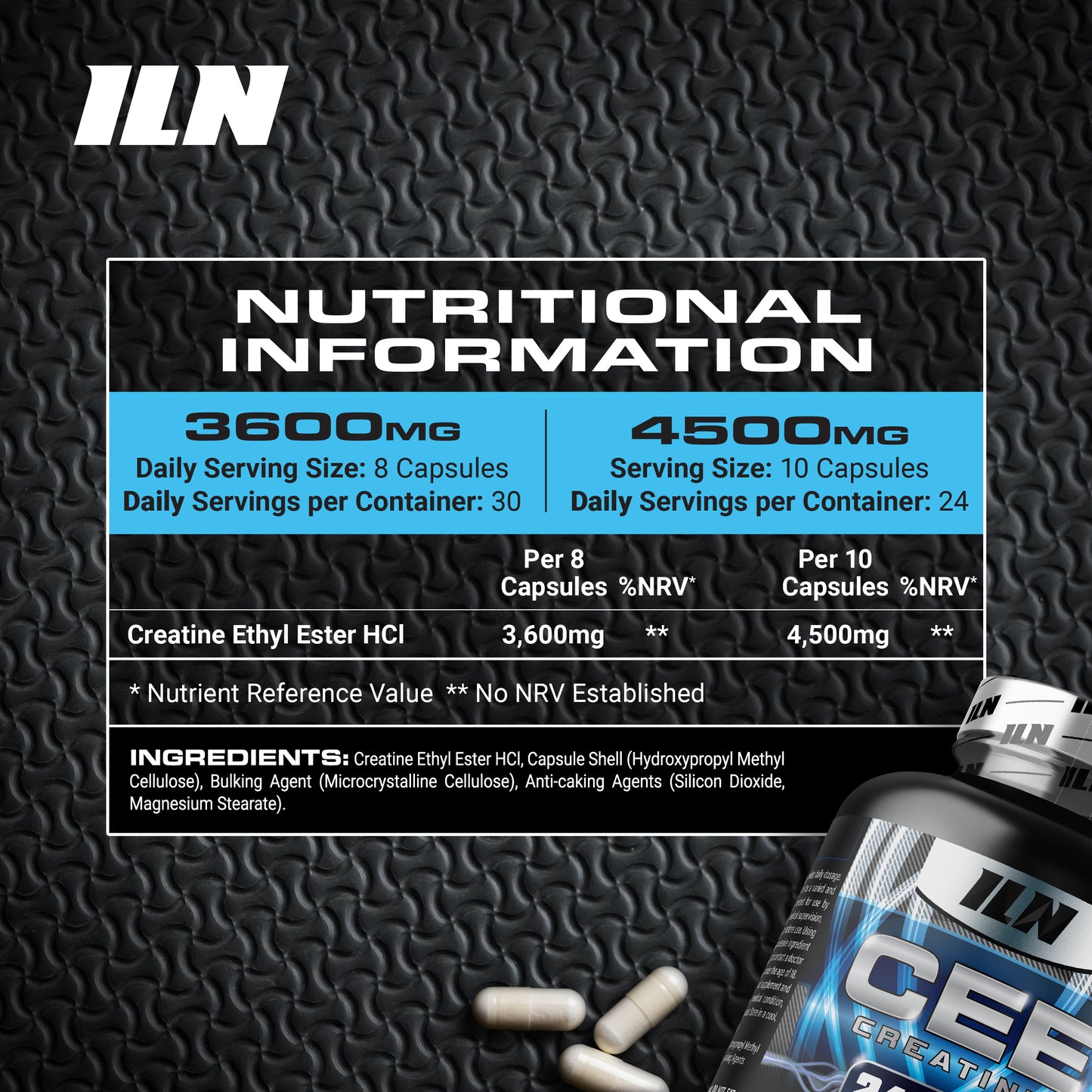 Creatine Ethyl Ester - 240 Capsules
