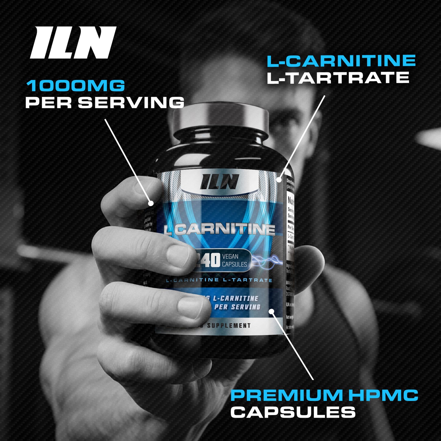 L Carnitine - 240 Capsules