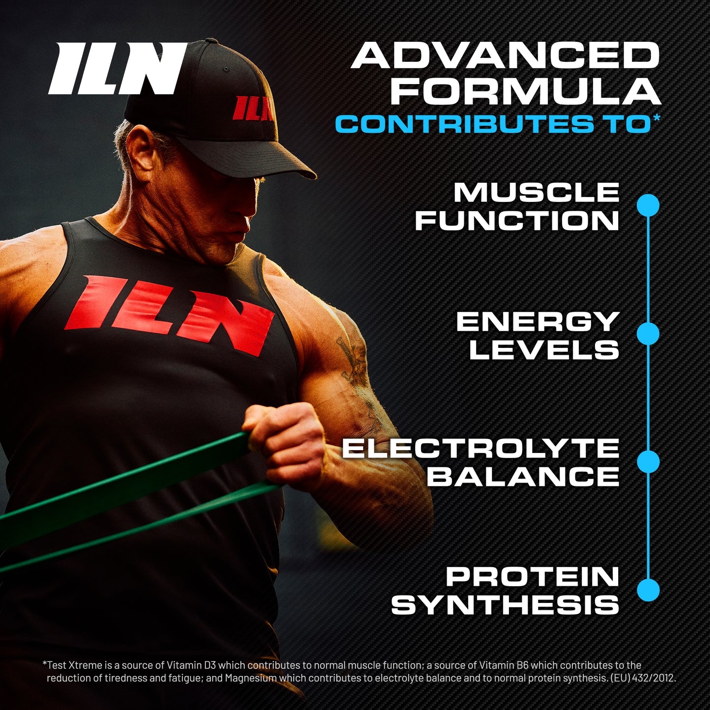 Test Xtreme Supplement for Men – High Strength - 120 Vegan Capsules