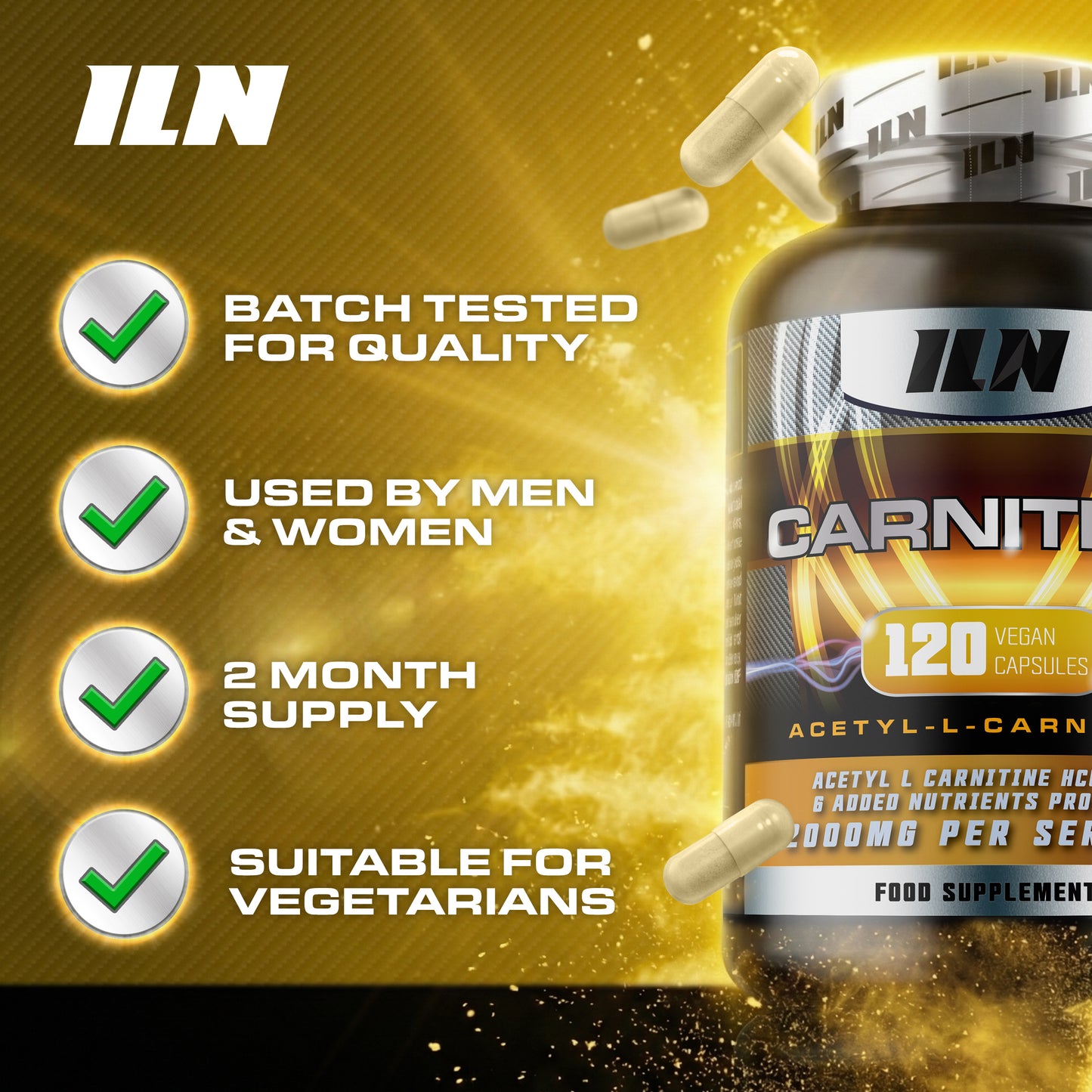 Carnitine (Acetyl-L-Carnitine)