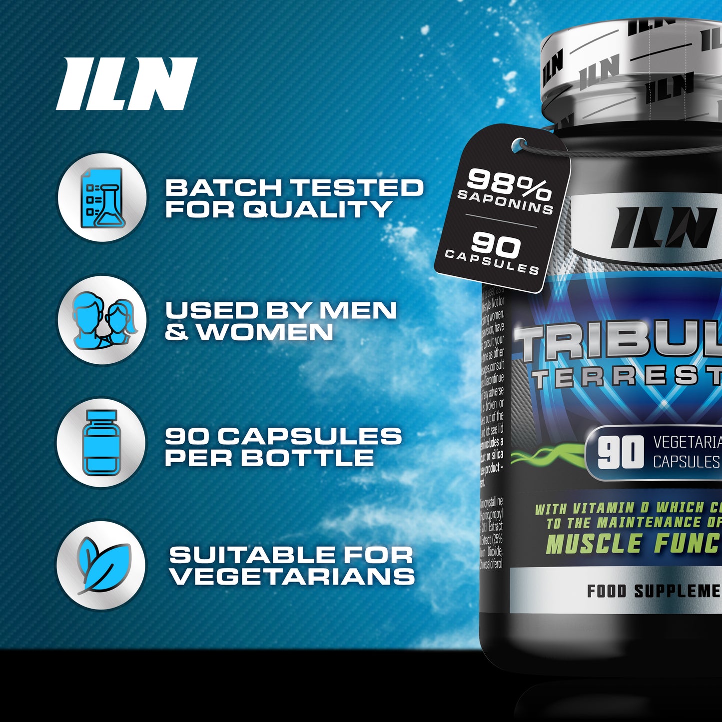 Tribulus Terrestris (90 Capsules)