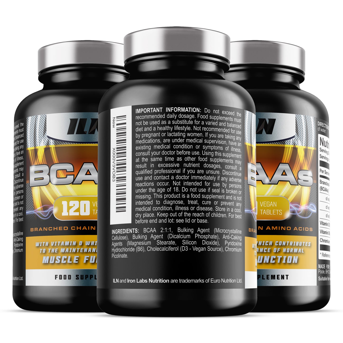 BCAA Tablets (3 Pack)