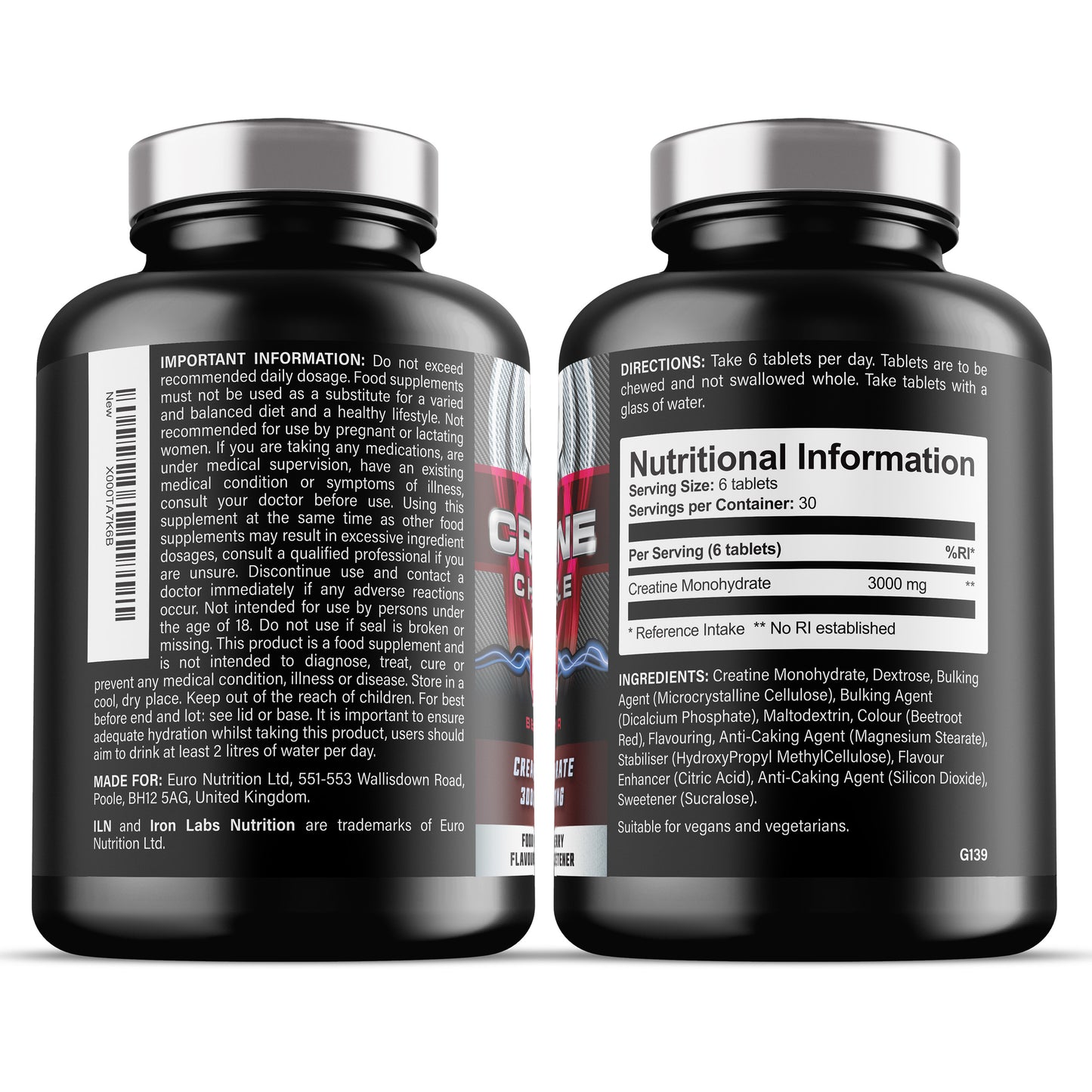 Creatine Chewable (Berry Flavour) (3 Pack)