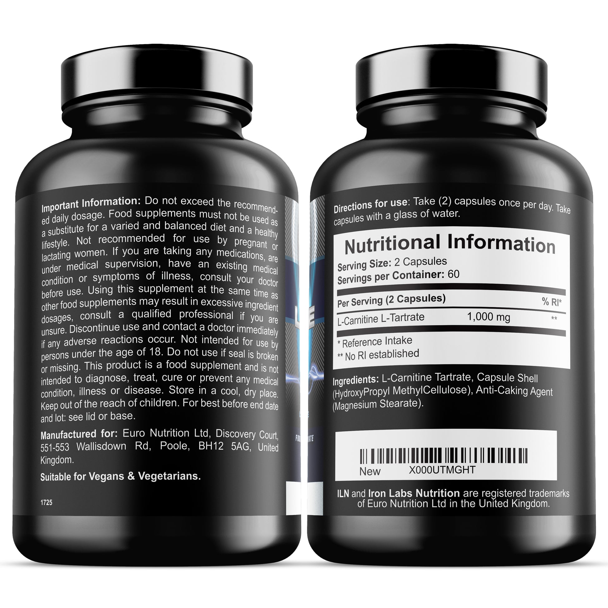 L Carnitine Capsules - 1000mg L Carnitine - Official ILN Store Iron Labs Nutrition - UK Store L Carnitine Capsules - 1000mg L Carnitine - Official ILN Store Iron Labs Nutrition - UK Store