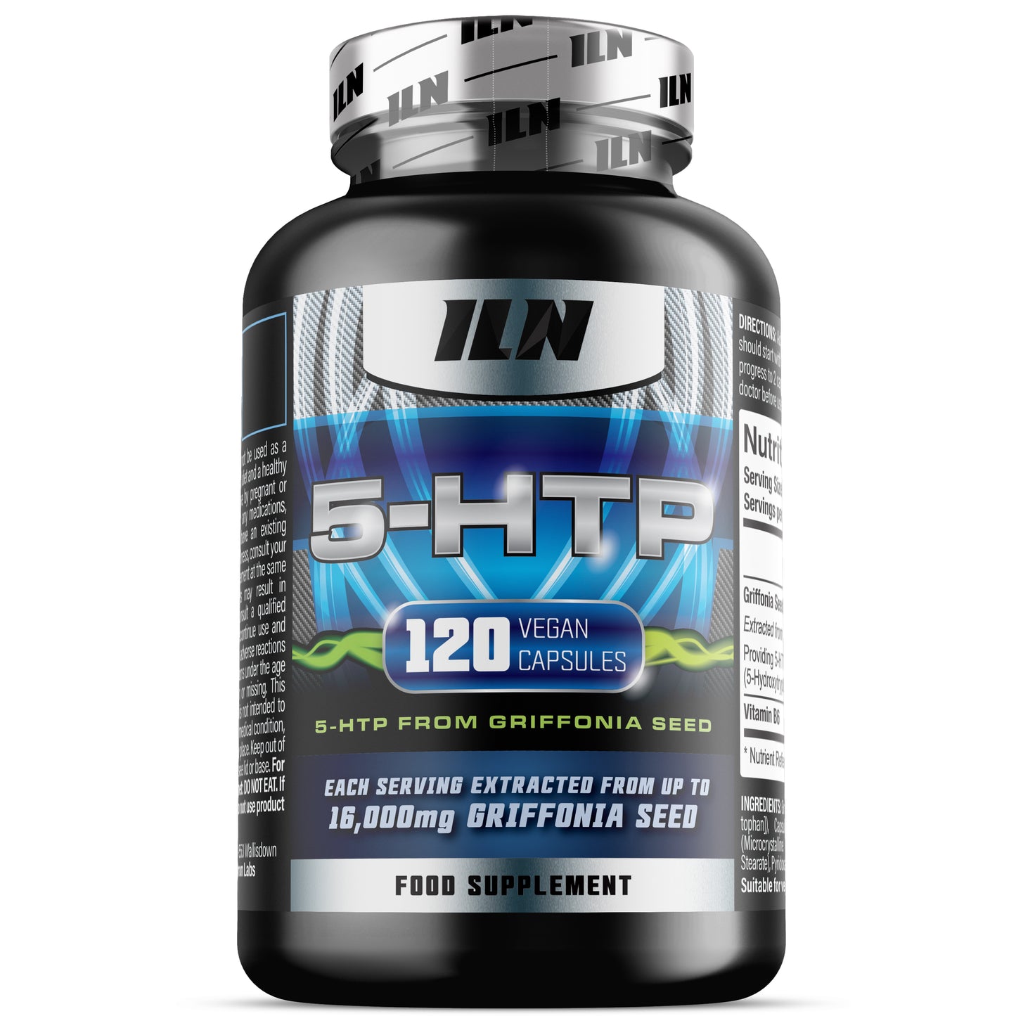 5-HTP Extra Strength - 200mg Active 5 HTP - 120 Capsules