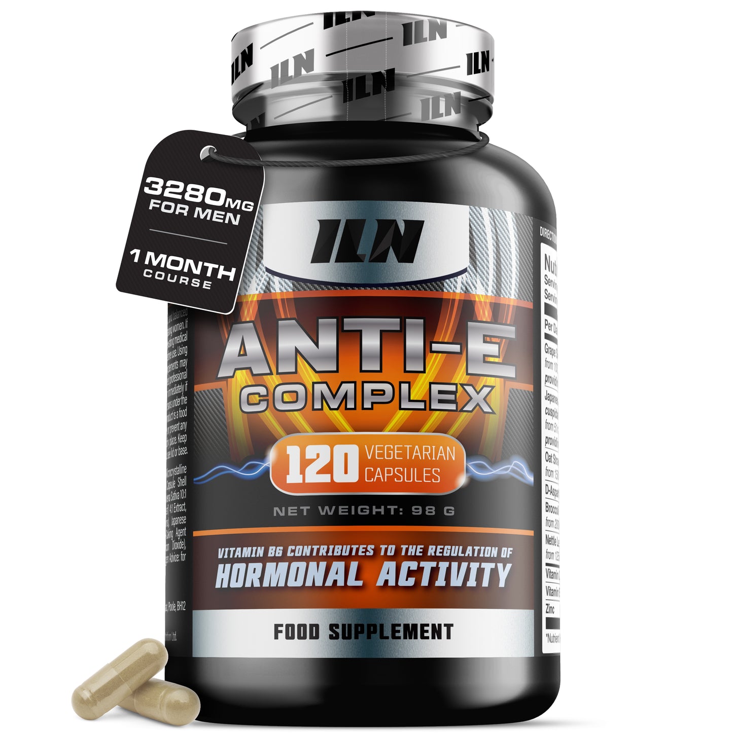 Anti-E Complex for Men - 120 Capsules
