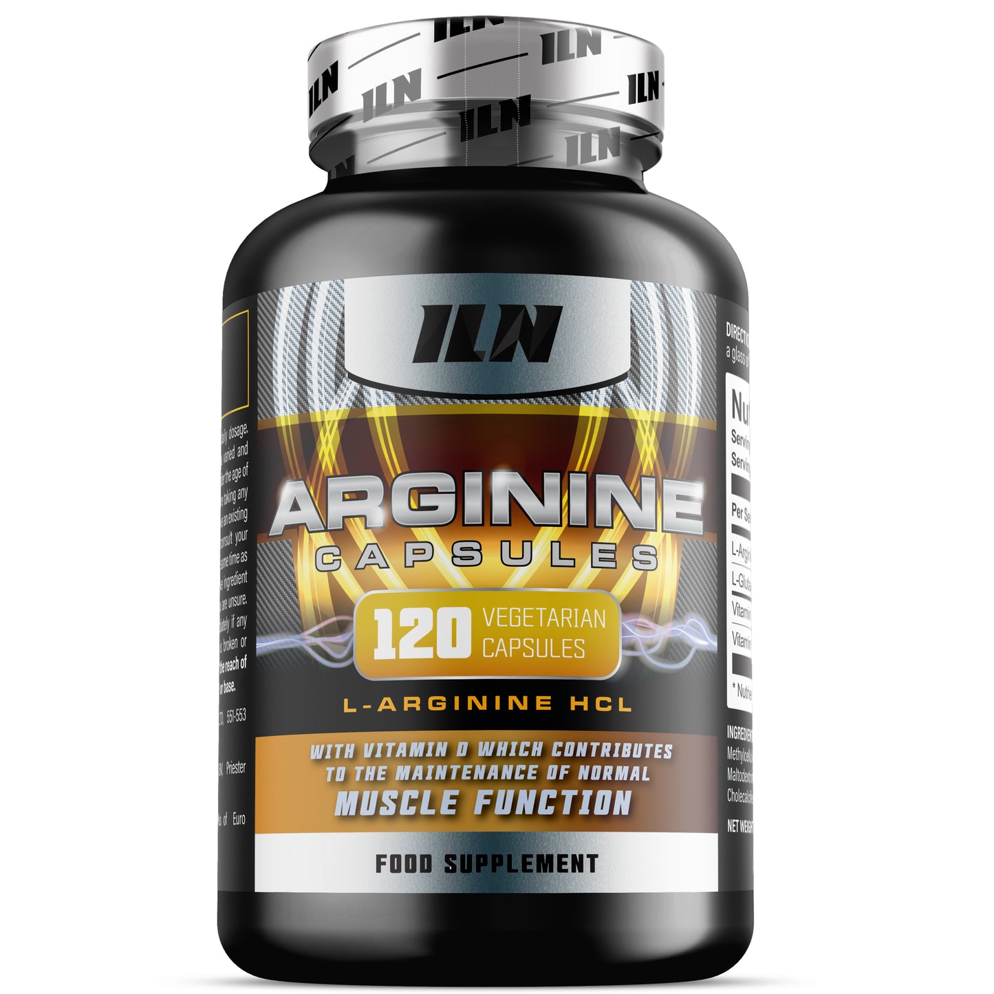 L Arginine 2600mg - 120 Vegetarian Capsules
