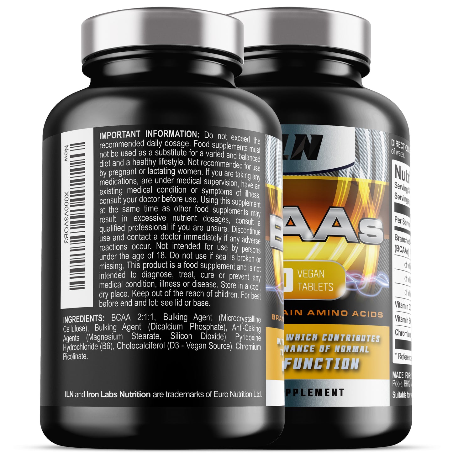 BCAA Tablets (2 Pack)