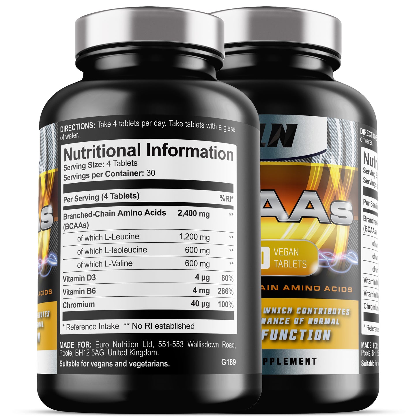 BCAA Tablets (2 Pack)