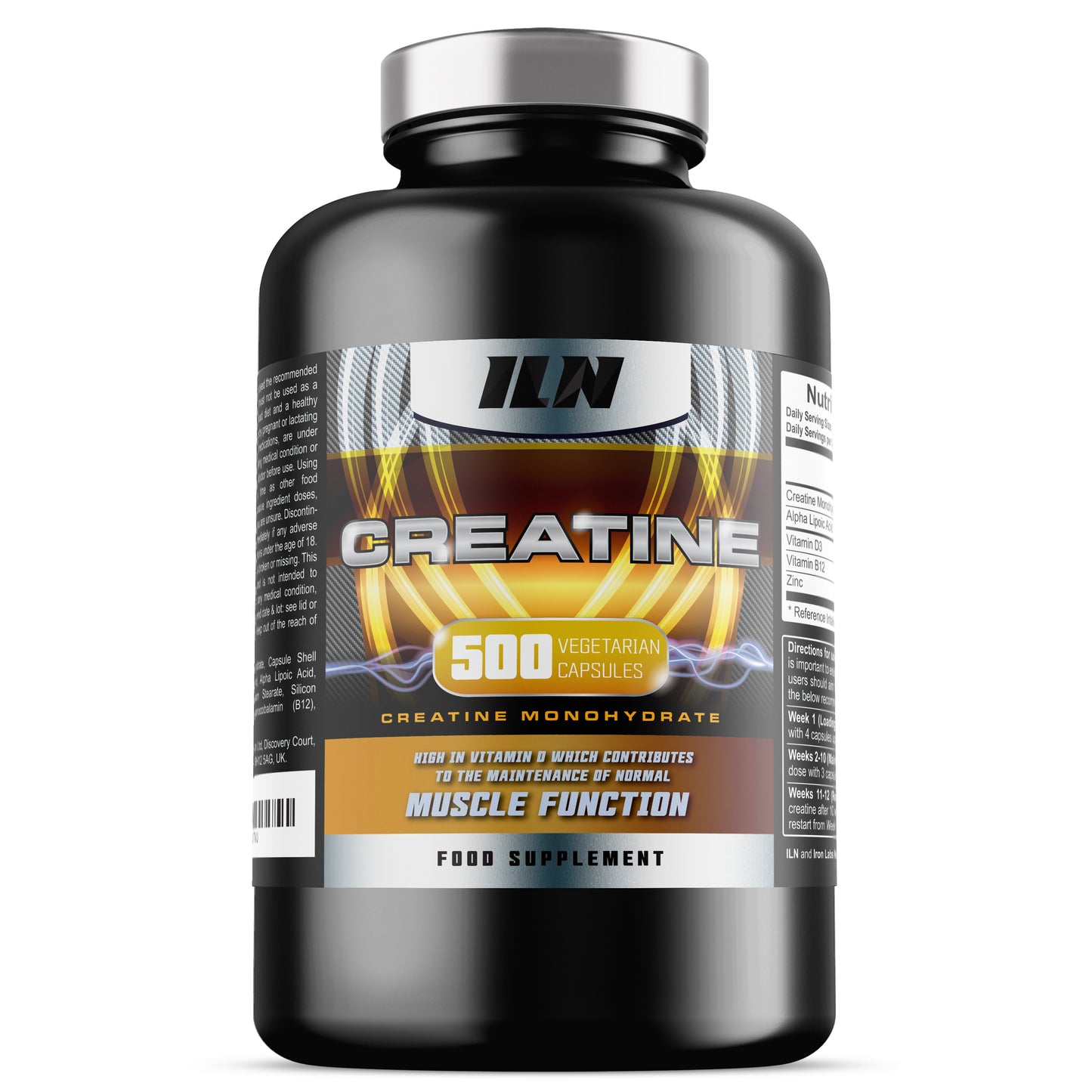 Creatine (500 Capsules)