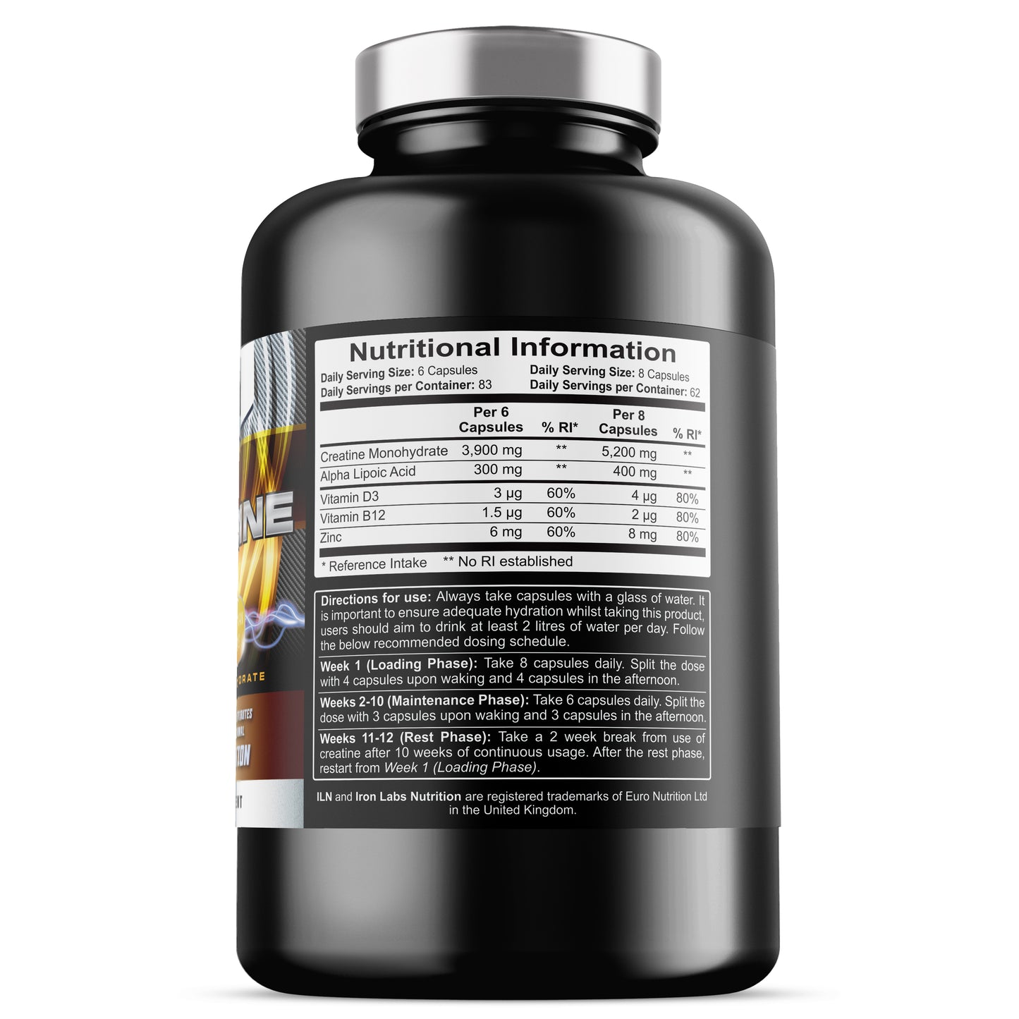 Creatine (500 Capsules)